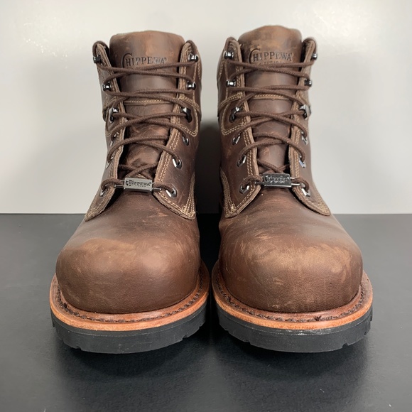 Chippewa Bolville 6 Inch Waterproof Nano Composite Toe Work Boot Mens 8 D - Picture 3 of 12